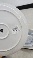 Actual product image La Mer under plate 32.5cm irys monaco glitter