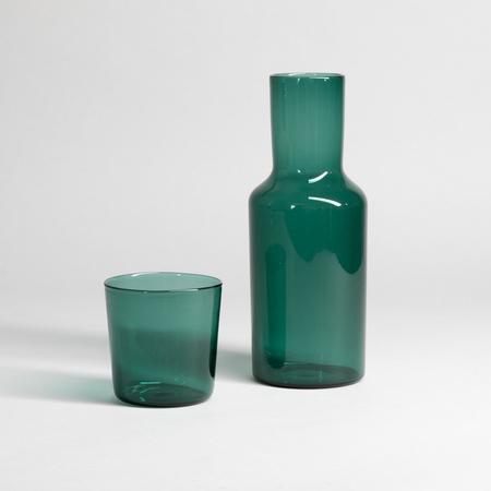 Productafbeelding Hario Colors Night Karaffe - 600ml Karaffe mit 280ml Glas grün (0.60 l)