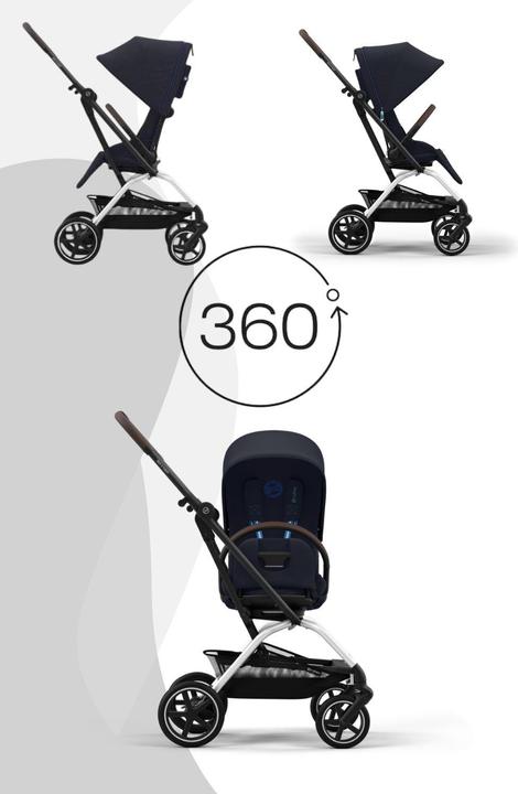 Produktbild Cybex Eezy S Twist+ 2 SLV Reisebuggy Dark Blue