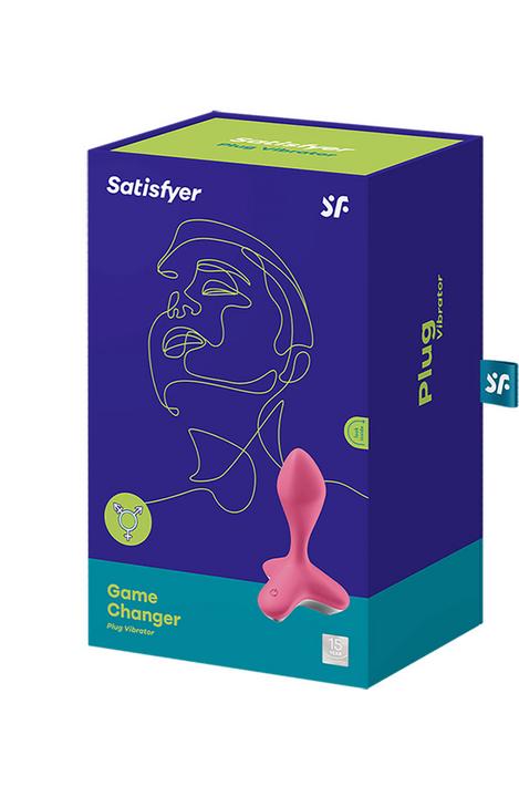 Actual product image Satisfyer Game Changer Vibrating Anal Plug