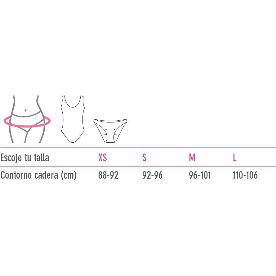 Thumbnail - Masmi, Periodenunterwäsche, Bio Perioden Bikinihose Schwarz Grösse: M - Reuse (M)