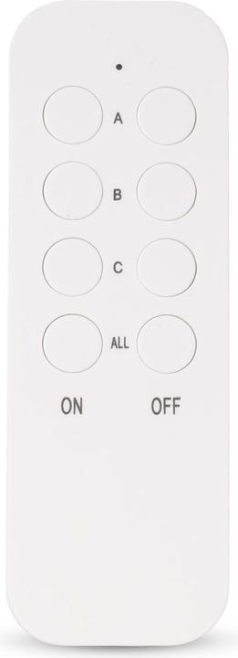 Produktbild Entac IR Steckdoseadapter Ferngesteuert, 3er Set weiss