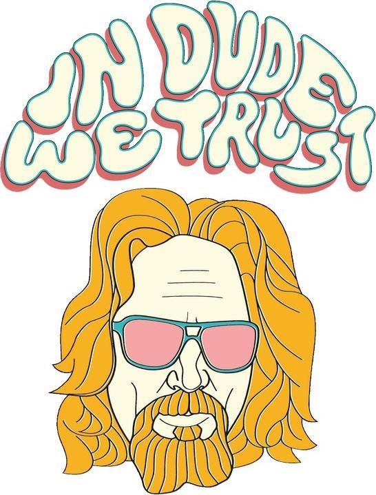 Produktbild The Big Lebowski In Dude We Trust Kapuzenpullover (L)