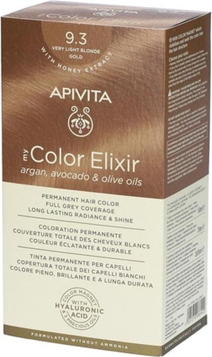 9.3 very light golden blonde