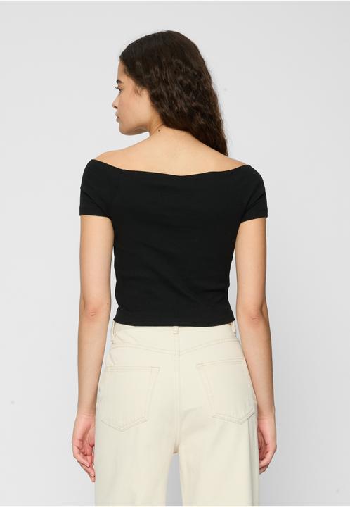 Produktbild Urban Classics Ladies Off Shoulder Rib Tee 2-Pack (L)