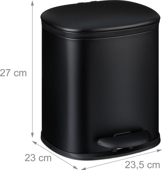 Productafbeelding Relaxdays Badkamer afvalemmer (5 l)