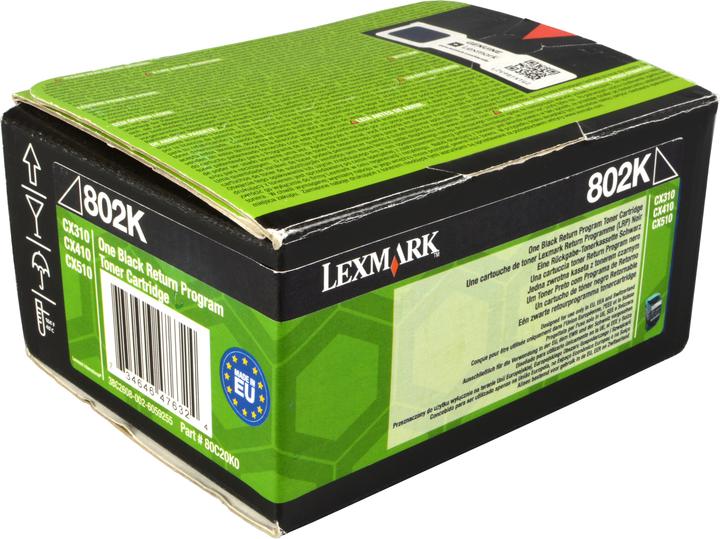 Produktbild Lexmark 80c20k0 (BK)