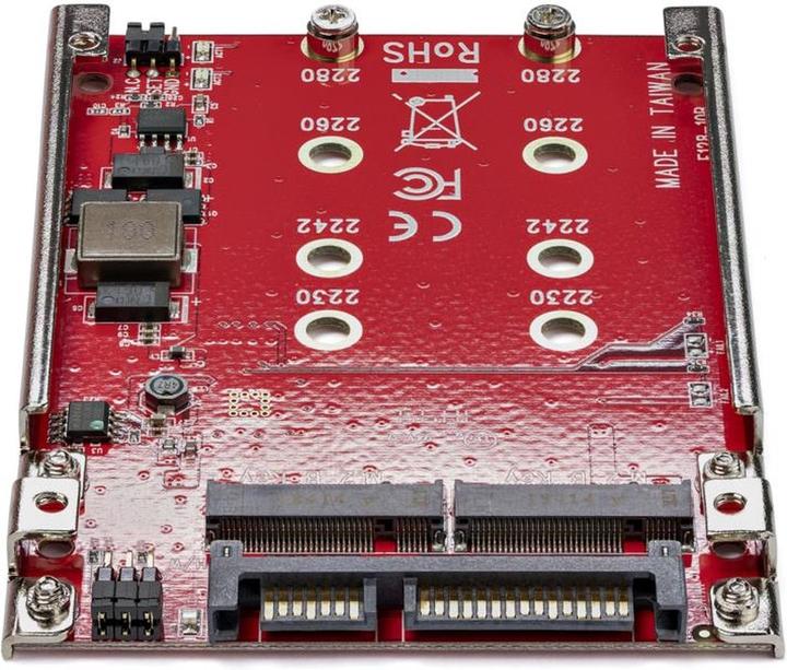 Produktbild StarTech Dual-Slot M.2 zu SATA Adapter RAID