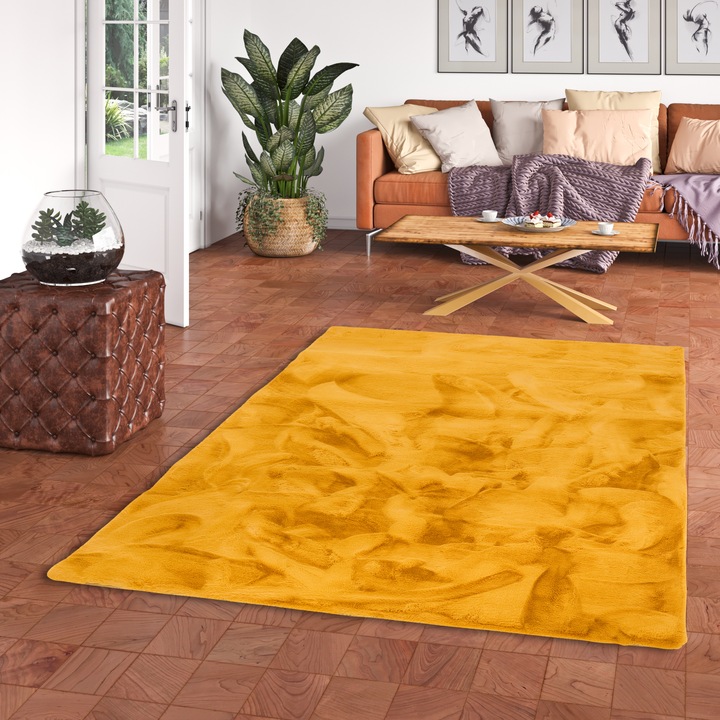 Image du produit Pergamon Tapis de luxe en fourrure Super Soft Plush (140 x 180 cm)