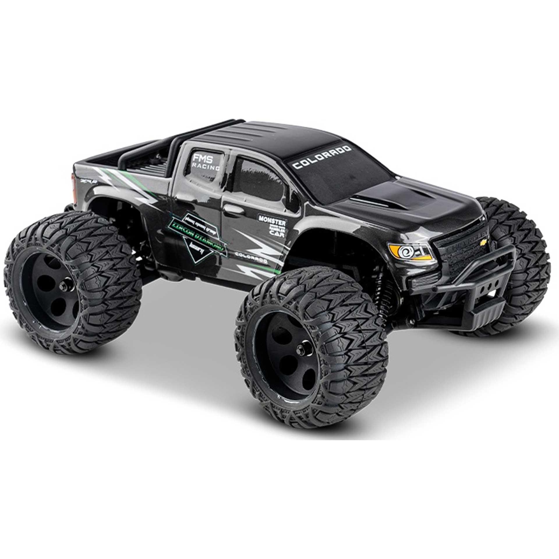 FMS FMT24 Chevrolet COLORADO 1:24 schwarz - RTR 2.4GHz (RTR Ready-to-Run)