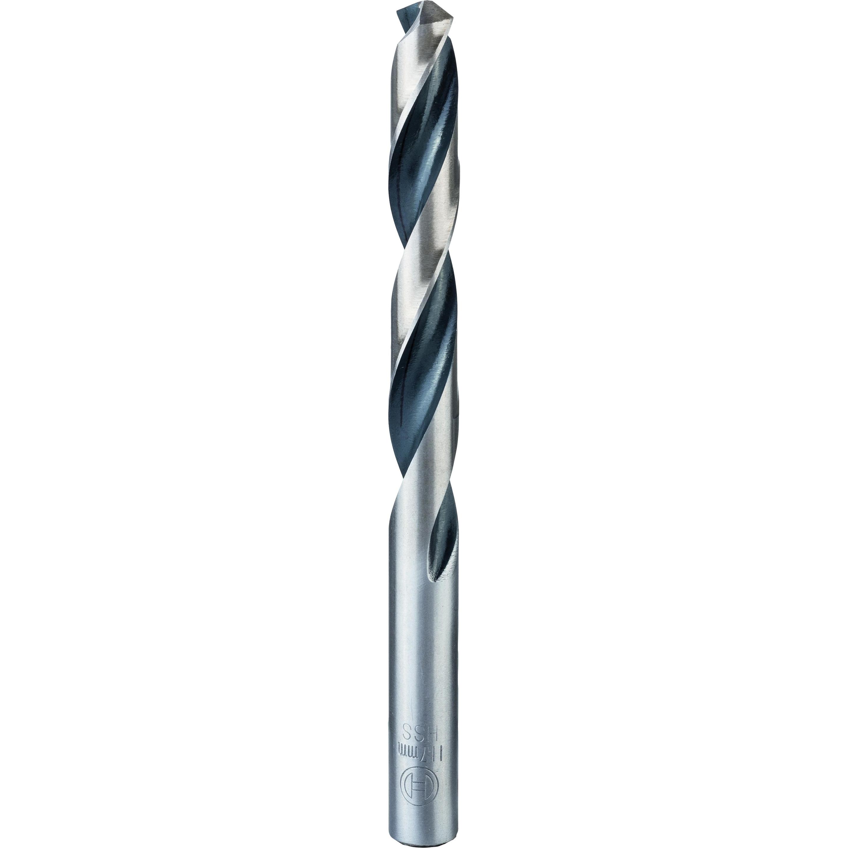 Bosch Professional Zubehör, Bohrereinsatz, Metallspiralbohrer HSS PointTeQ, DIN 338, 11,7 mm, 5er-Pack (11.7 mm)