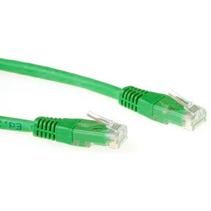 ACT Green 0.5 meter LSZH U/UTP CAT6 patch cable with RJ45 connectors. Cat6 u/utp lszh green 0.50m (U/UTP, CAT6, 0.50 m),...
