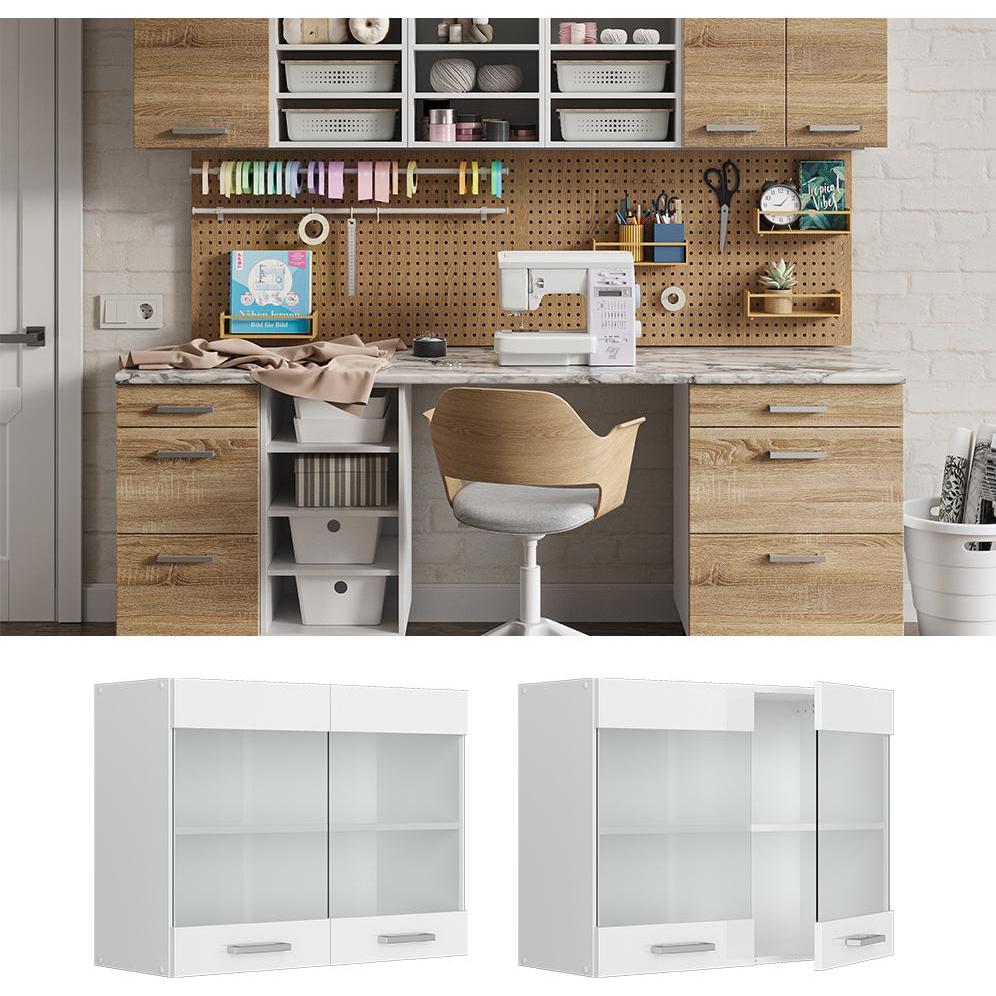 Thumbnail - Vicco, Regal, Hängeschrank R-Line (80 x 31 x 60 cm)