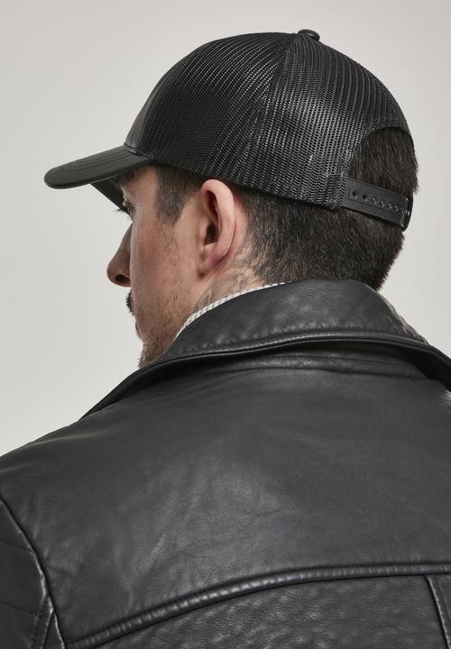 Produktbild Flexfit Synthetic Leather Trucker (One Size)