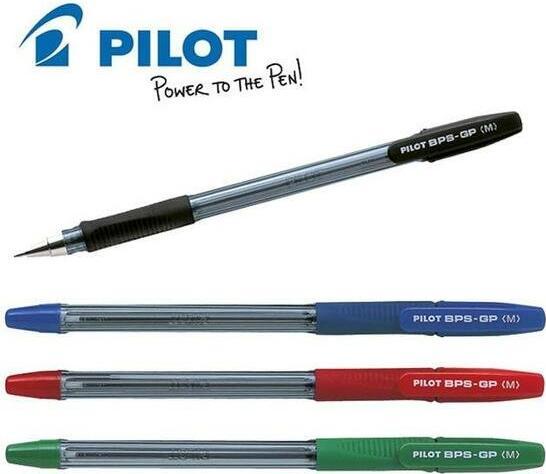 Image du produit Pilot Stylo à bille BPS-GP Largeur de trait : 0,3 mm Couleur de l'encre : bleu (Bleu, Transparent, 1x)