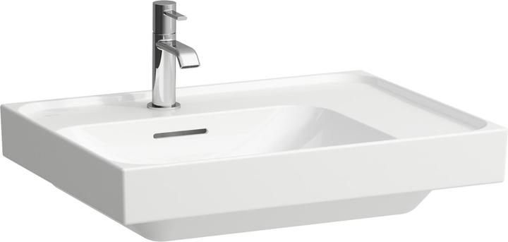 Produktbild Laufen MEDA lavabo, encastrable, tablette à droite, 600x460mm, 3 trous pour robinet, sans trop-plein (460 mm, 600 mm)