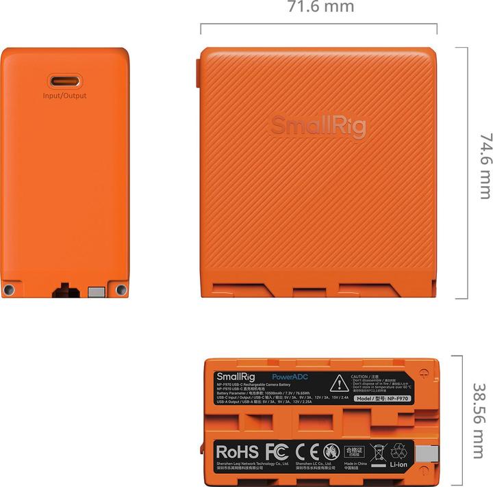 Actual product image SmallRig NP-F970 (Camera battery)