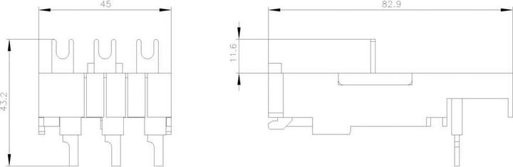 Produktbild Siemens Verbindungsbaustein elek. Mech. Schraube