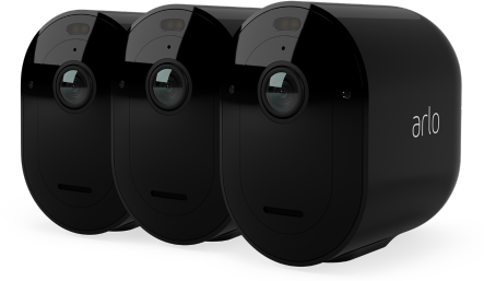 Actual product image Arlo Pro 4 Spotlight VMC4350B-100EUS Set of 3 (2688 x 1520 pixels)