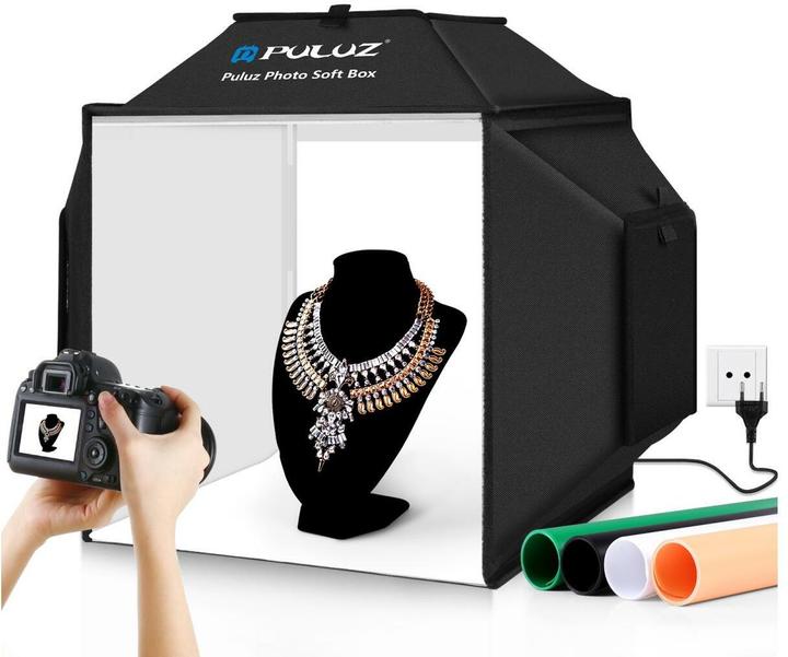 Actual product image Puluz Folding Studio Shooting Tent Soft Box (Recording box)