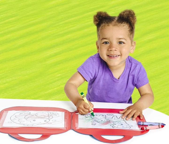 Productafbeelding Crayola Mini Kids - Activiteitenmat om te kleuren en te gummen