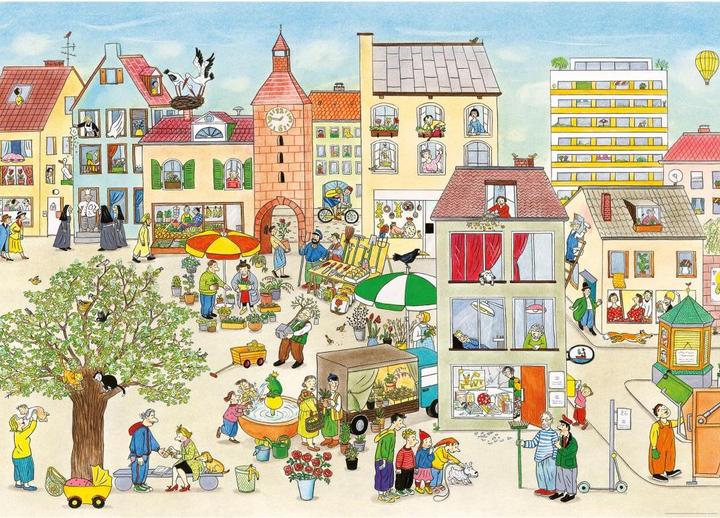 Immagine prodotto Wimmel Mercato di primavera (432 x 300 cm)