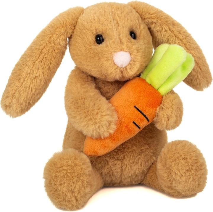 Teddy Hermann Häschen Lilly mit Möhre 23cm (9 cm)
