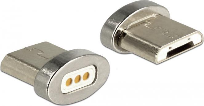 Actual product image Delock Magnetic adapter USB Micro-B (USB 2.0)