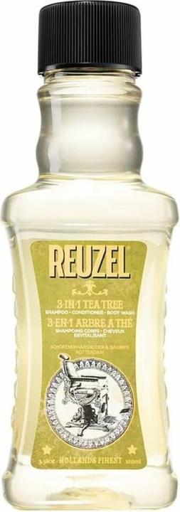 Produktbild Reuzel 3-IN-1 Tea Tree Shampoo (100 ml, Flüssiges Shampoo)
