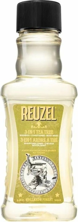 Image du produit Reuzel 3-en-1 Tea Tree Shampoing (100 ml, Shampoing liquide)