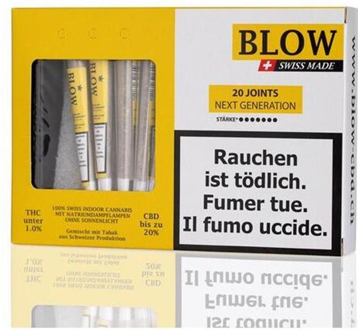 Produktbild Blow CBD Joint GELB Next Generation (Indoor)