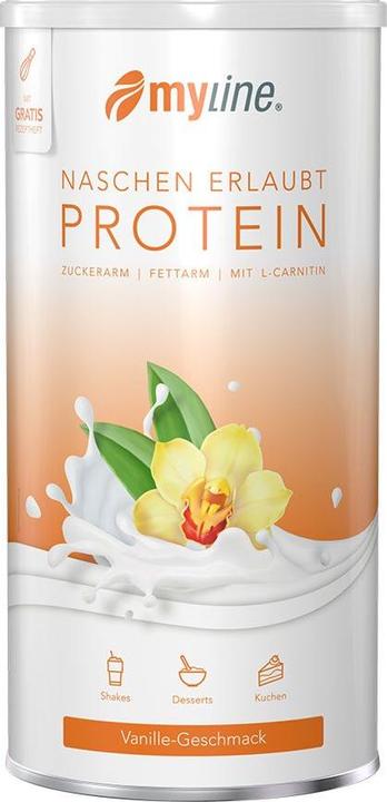 Immagine prodotto My Line Proteine con L-Carnitina in polvere Vaniglia senza Aspartame (1 Pezzo/i, Polvere, 400 g)