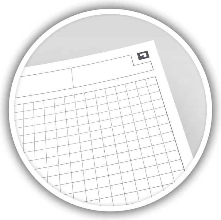 Actual product image Oxford International Activebook (B5, Checked, Soft cover)