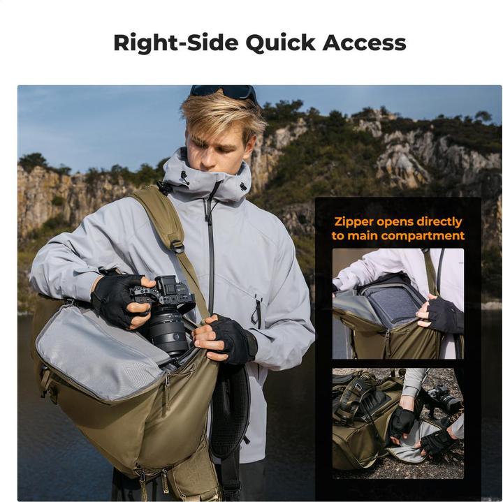 Actual product image K&F Concept Star Wander 04 (Photo backpack, 30 l)