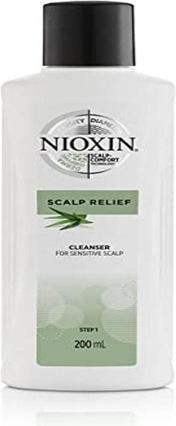 Actual product image Nioxin SCALP RELIEF cleanser for sensitive scalp 200 ml (200 ml, Liquid shampoo)