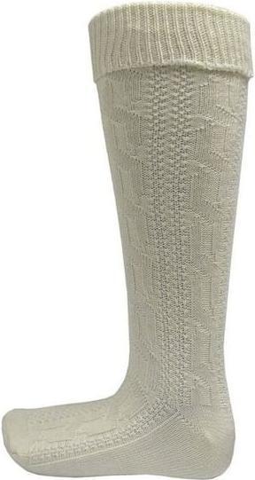 PartyChimp Calzettoni Oktoberfest deluxe bianco sporco taglia 39-42