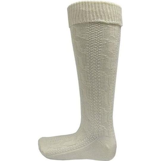 PartyChimp Oktoberfest Kniestrümpfe Socken Deluxe Off-White Grösse 39-42