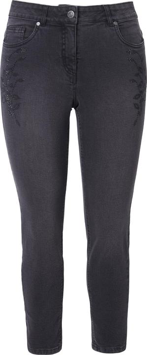 Produktbild Miamoda Jeans, Skinny Fit, 5-Pocket, Glitzersteinchen (44)