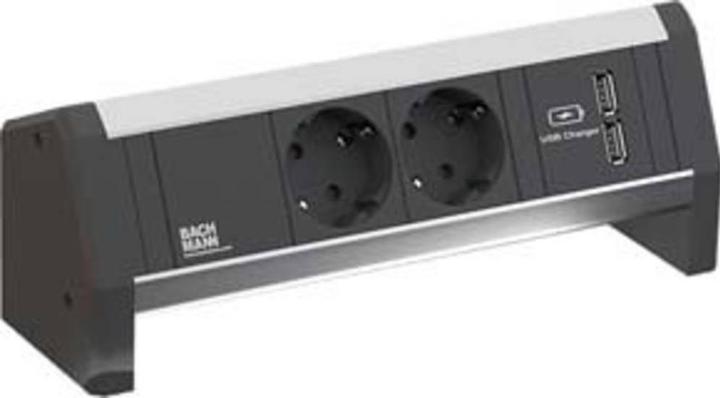 Actual product image Bachmann DESK 1 extension cord (2 x, CEE 7/3)