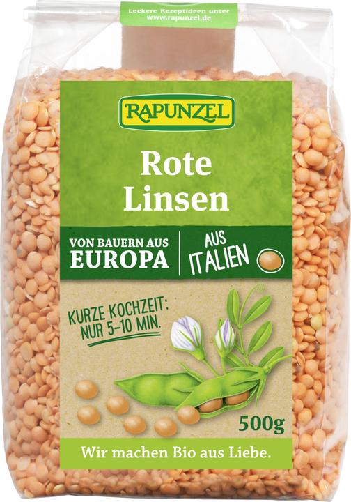 Rapunzel Rote Linsen Bio (500 g)