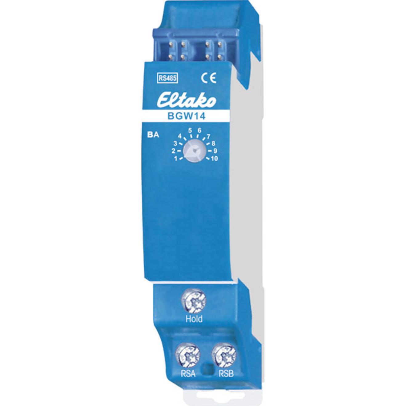 Eltako, Attuatore, BGW14 Binario del Gateway Top-hat