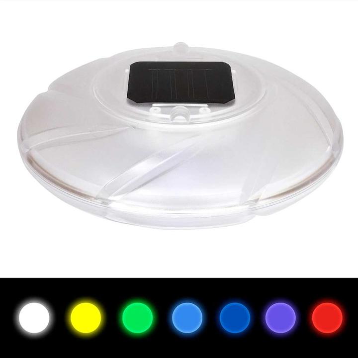 Actual product image Bestway Solar pool light with colour change