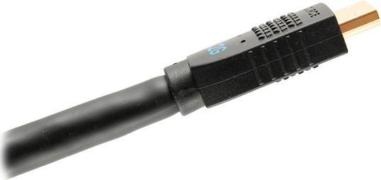 Actual product image C2G (35ft) Performance Series Ultraflexible High-Speed Active HDMI® Cable - Flush Mount, CMG (10.70 m, HDMI)