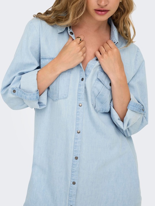 Produktbild Only ONLSILLE Kurzes Kleid Jeanskleid (3XL)
