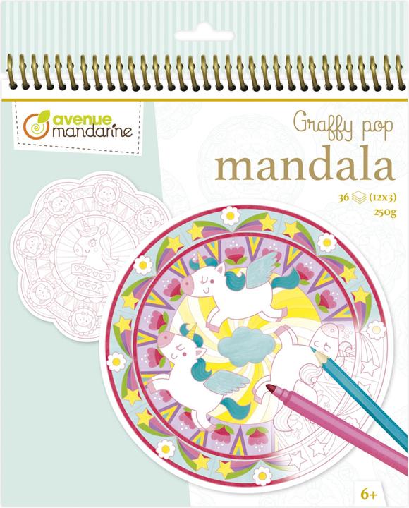 Avenue Mandarine Graffy Pop Mandala