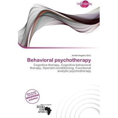 Behavioral psychotherapy, Sachbücher von Jerold Angelus