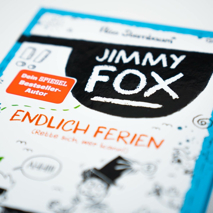 Actual product image Jimmy Fox. Endlich Ferien (Rette sich, wer kann!) (German, Nico Sternbaum, 2023)