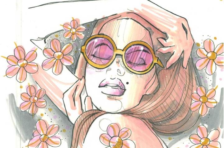 Actual product image Chameleon Watercolor paint pens Brushpens pastel colors, 5 pieces (5 x)