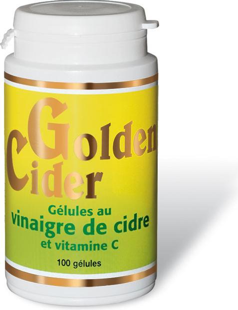 Produktbild Golden Cider Apfelessig Kapseln (100 Stück, Kapseln, 63 g)