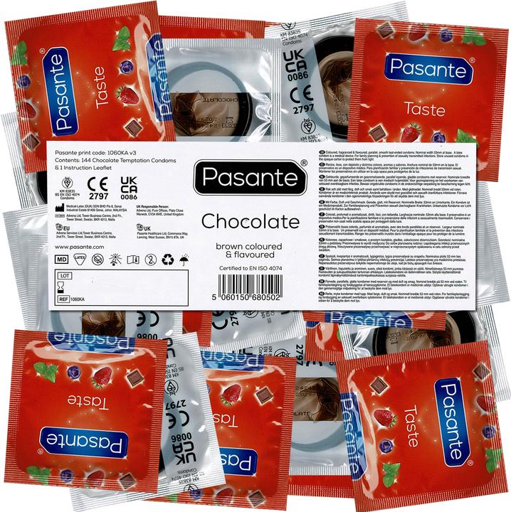 Nährwerte und Zutaten Pasante Chocolate Temptations (144 Stk.)